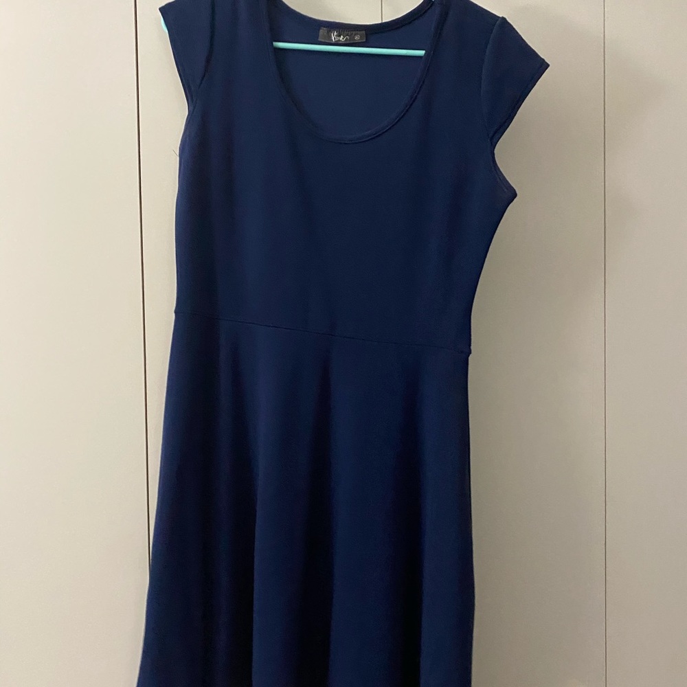 (Pine brand) Navy blue dress